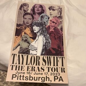 Taylor Swift The Eras Tour Poster